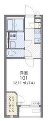 レオネクストカサラソの物件間取画像